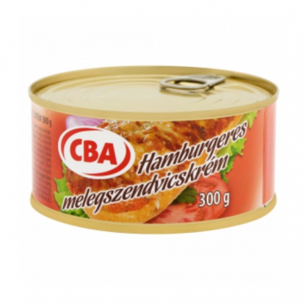 CBA Melegszendvicskrém hamburgeres 300g