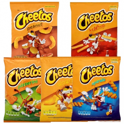 Cheetos sajtos ízű kukoricasnack 43g