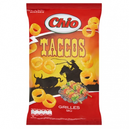 Chio Taccos grilles ízű búza-burgonyasnack 65g