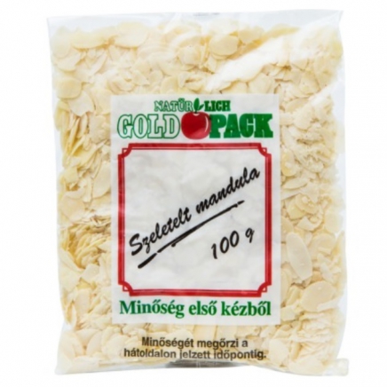 Gold Pack szeletelt mandula 100g