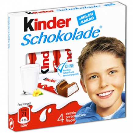 Kinder T4 tejcsokoládé 50g