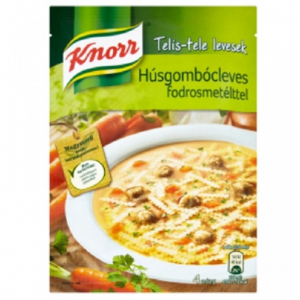 Knorr Telis - tele húsgombócleves fodrosmetéltel 50g