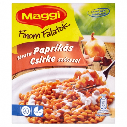 Maggi Finom falatok tészta paprikás csirke szósszal 156g