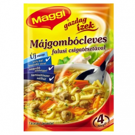 Maggi Májgombócleves falusi csigatésztával 60g