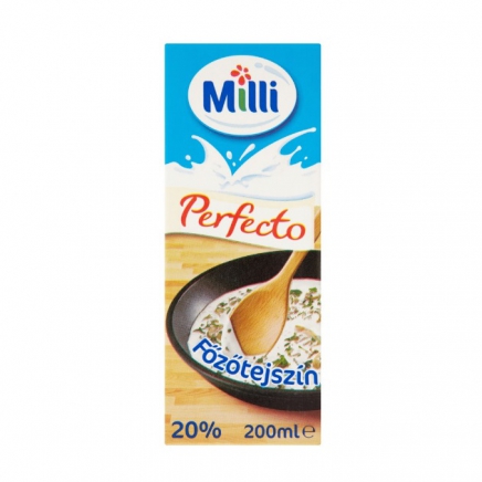 Milli Perfecto (tartós) főzőtejszín 200ml