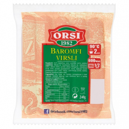 Orsi baromfi virsli 240g