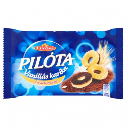 Pilóta Vaníliás karika ét 150g