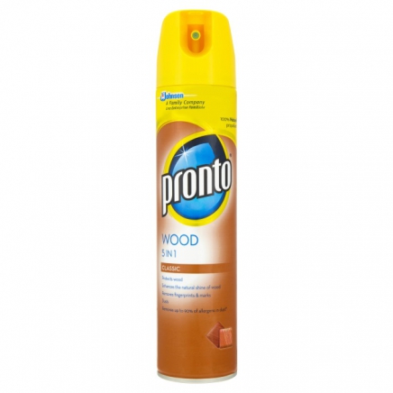 Pronto Classic Wood 5in1 bútorápoló aeroszol 250ml