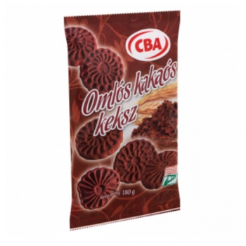 CBA Omlós kakaós keksz 180g