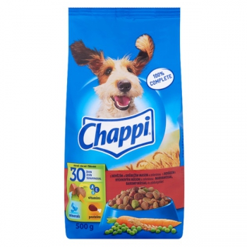 Chappi Kutyaeledel száraz 500g marha-baromfi