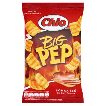 Chio Big Pep sonka ízű búza-burgonyasnack 65g