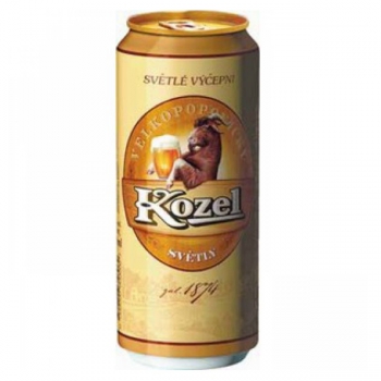 Kozel prémim lager  sör 0,5L dobozos