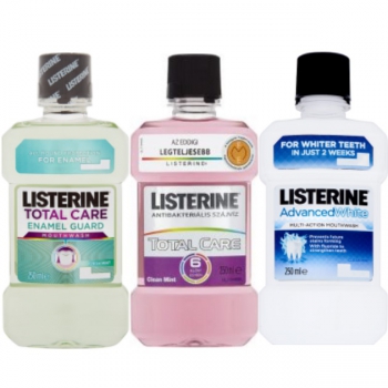 Listerine Total Care antibakteriális szájvizek 250ml