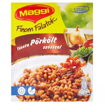 Maggi Finom falatok tészta pörkölt szósszal 156g