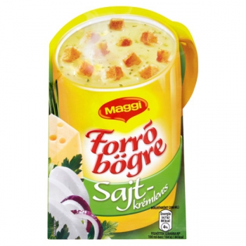 Maggi Forró bögre Sajtkrémleves 19g