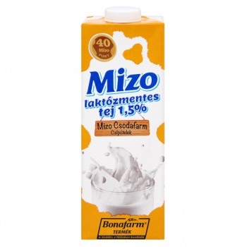 Mizo laktózmentes UHT tej 1,5% 1l