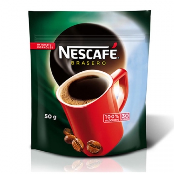 Nescafé Brasero instant kávé utántöltő 50g