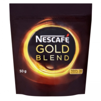 Nescafé Gold instant kávé utántöltő 50g