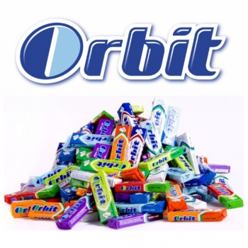 Orbit drazsé rágógumik 14g több ízben