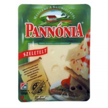 Pannónia szeletelt sajt 125g