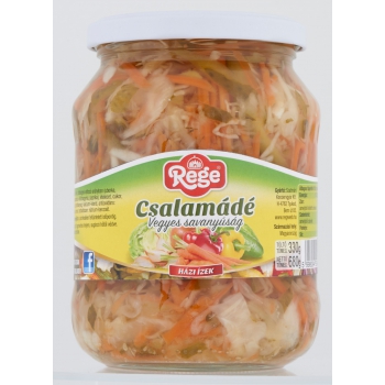 REGE CSALAMÁDÉ savanyúság 680g/330g